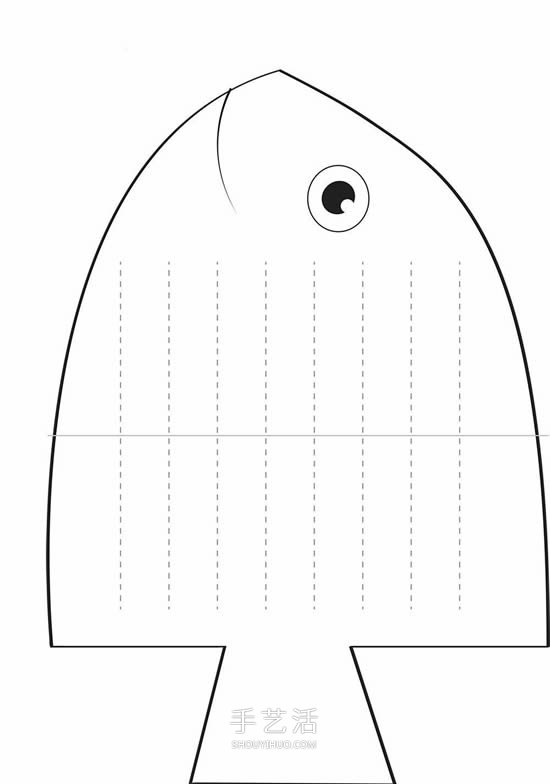 紙編小魚的詳細(xì)教程 彩紙做小魚的創(chuàng)意方法 -  rpnrmr.com