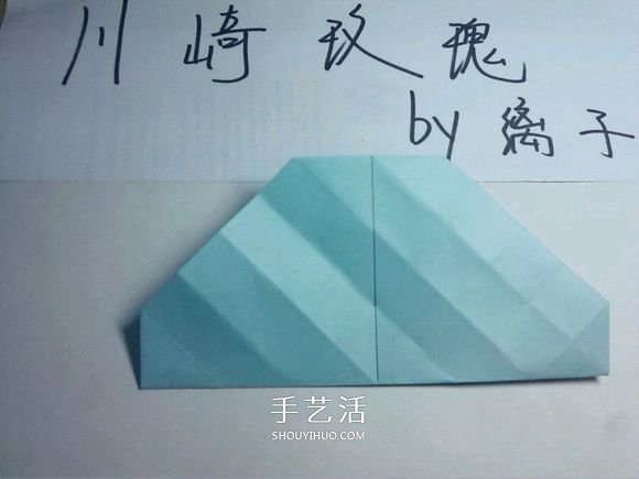 一步一步教你折！詳細(xì)川崎玫瑰折紙過程圖解 -  rpnrmr.com