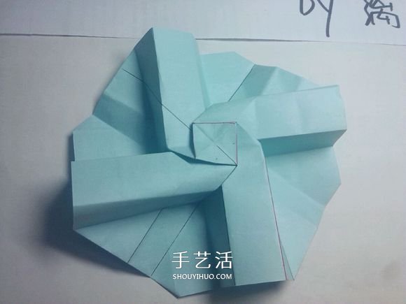 一步一步教你折！詳細(xì)川崎玫瑰折紙過程圖解 -  rpnrmr.com