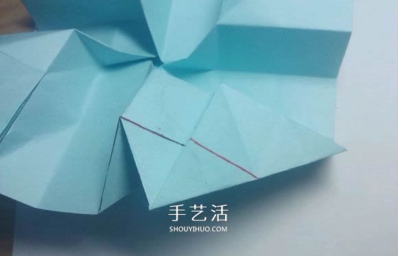 一步一步教你折！詳細(xì)川崎玫瑰折紙過程圖解 -  rpnrmr.com