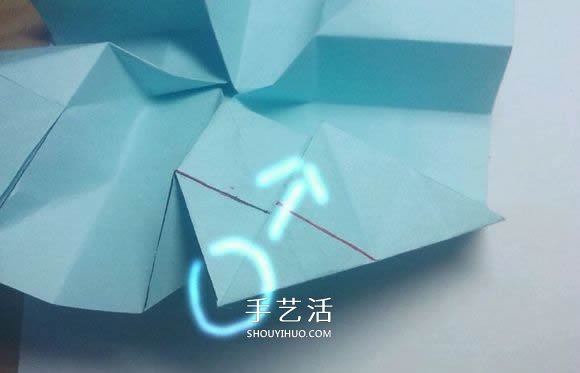 一步一步教你折！詳細(xì)川崎玫瑰折紙過程圖解 -  rpnrmr.com
