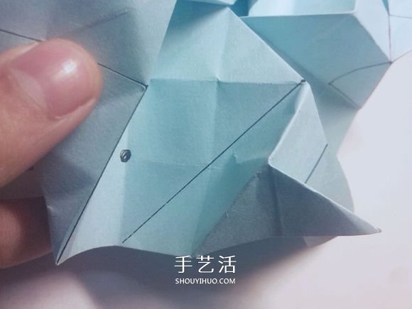 一步一步教你折！詳細(xì)川崎玫瑰折紙過程圖解 -  rpnrmr.com