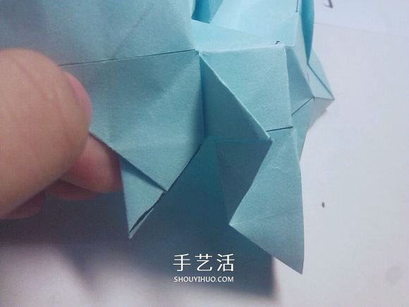 一步一步教你折！詳細(xì)川崎玫瑰折紙過程圖解 -  rpnrmr.com