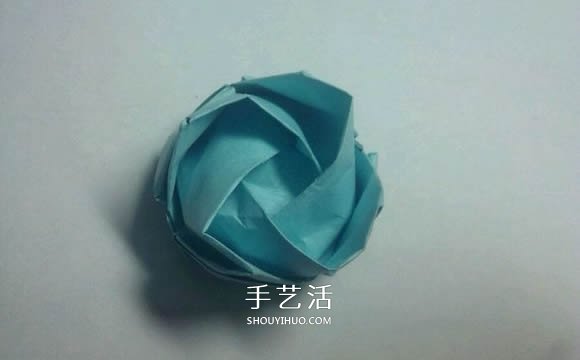 一步一步教你折！詳細(xì)川崎玫瑰折紙過程圖解 -  rpnrmr.com