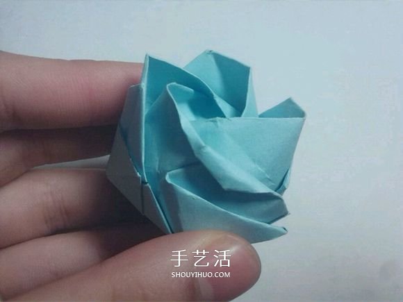 一步一步教你折！詳細(xì)川崎玫瑰折紙過程圖解 -  rpnrmr.com