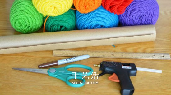 毛線手工制作冰激凌 DIY充滿活力的夏日掛飾 -  rpnrmr.com