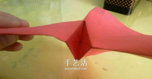 LS玫瑰花的折法圖解 手工怎么折LS玫瑰步驟 -  rpnrmr.com