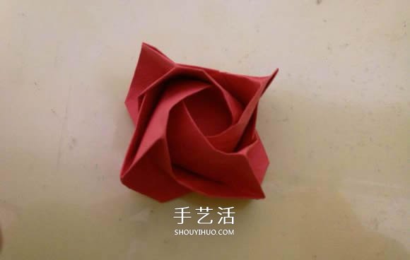LS玫瑰花的折法圖解 手工怎么折LS玫瑰步驟 -  rpnrmr.com