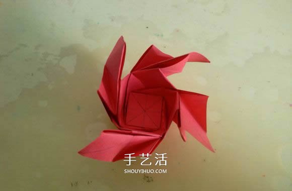 LS玫瑰花的折法圖解 手工怎么折LS玫瑰步驟 -  rpnrmr.com