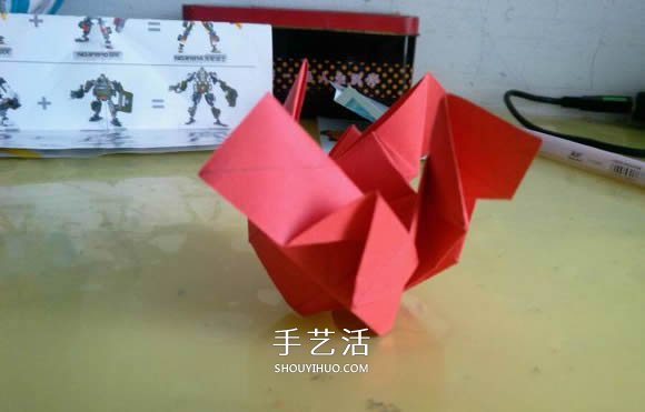 LS玫瑰花的折法圖解 手工怎么折LS玫瑰步驟 -  rpnrmr.com