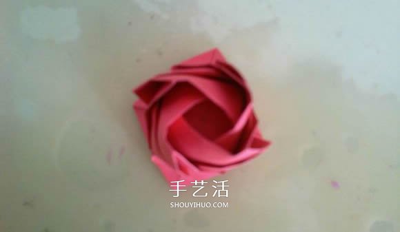 LS玫瑰花的折法圖解 手工怎么折LS玫瑰步驟 -  rpnrmr.com