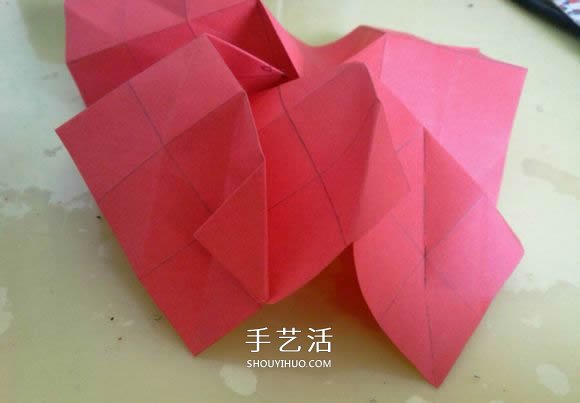 LS玫瑰花的折法圖解 手工怎么折LS玫瑰步驟 -  rpnrmr.com