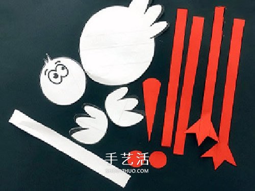 幼兒手工鴕鳥的制作方法 簡單卡紙做卡通鴕鳥 -  rpnrmr.com