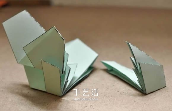一張紙只剪一刀就剪出天鵝的折疊剪紙教程 -  rpnrmr.com