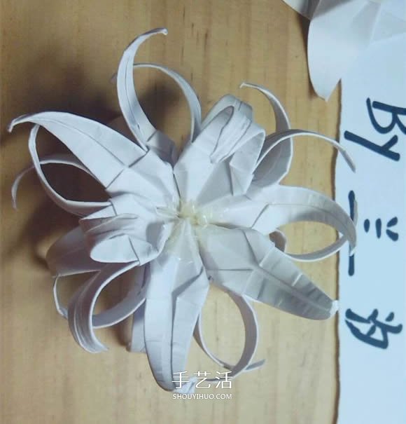 曼陀羅華的折法圖解 手工怎么折白色彼岸花 -  rpnrmr.com
