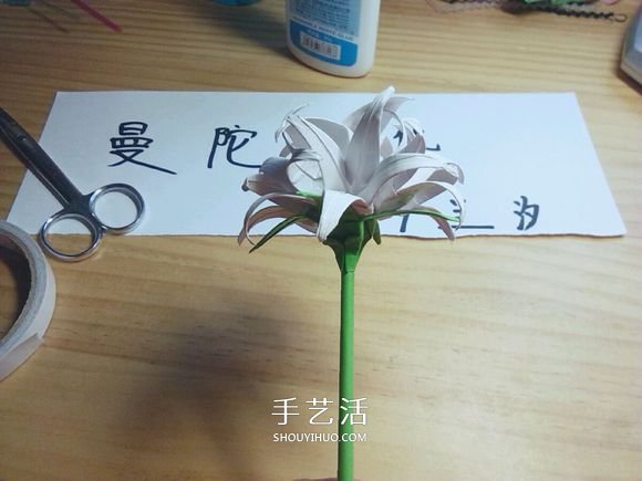 曼陀羅華的折法圖解 手工怎么折白色彼岸花 -  rpnrmr.com