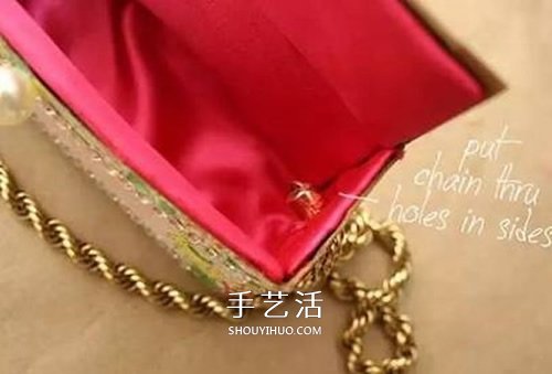 餅干盒子廢物利用 DIY制作時尚手提包的做法 -  rpnrmr.com