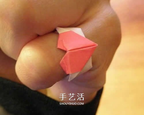 情人節(jié)心形戒指怎么折 簡單易學愛心戒指折法 -  rpnrmr.com