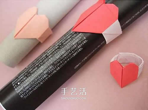 情人節(jié)心形戒指怎么折 簡單易學愛心戒指折法 -  rpnrmr.com
