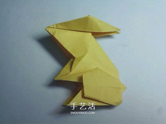詳細的折紙圖解過程 帶你學(xué)立體兔子的折法 -  rpnrmr.com