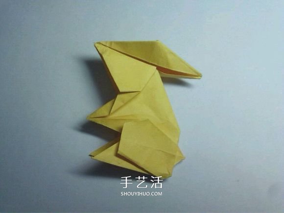 詳細的折紙圖解過程 帶你學(xué)立體兔子的折法 -  rpnrmr.com