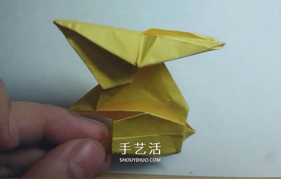 詳細的折紙圖解過程 帶你學(xué)立體兔子的折法 -  rpnrmr.com