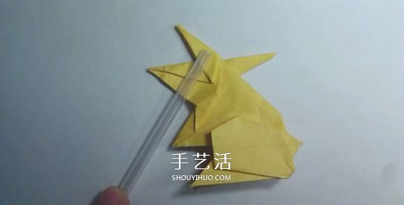 詳細的折紙圖解過程 帶你學(xué)立體兔子的折法 -  rpnrmr.com