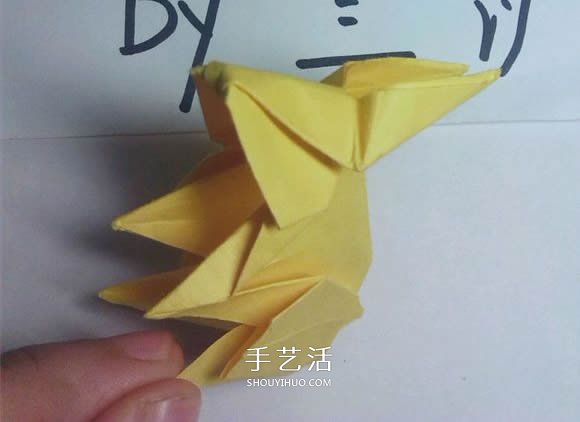 詳細的折紙圖解過程 帶你學(xué)立體兔子的折法 -  rpnrmr.com
