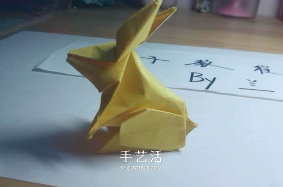 詳細的折紙圖解過程 帶你學(xué)立體兔子的折法 -  rpnrmr.com