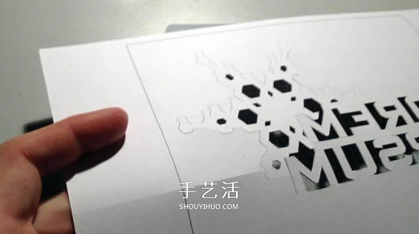自制新年雪花賀卡方法 手工立體新年賀卡做法 -  rpnrmr.com