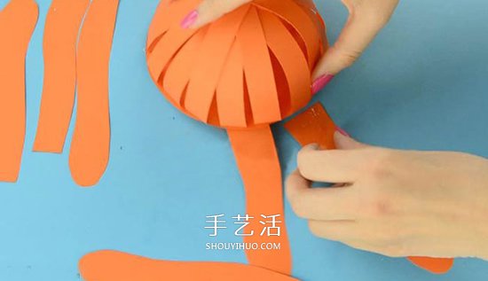 幼兒園手工章魚的制作 簡單卡紙章魚怎么做 -  rpnrmr.com