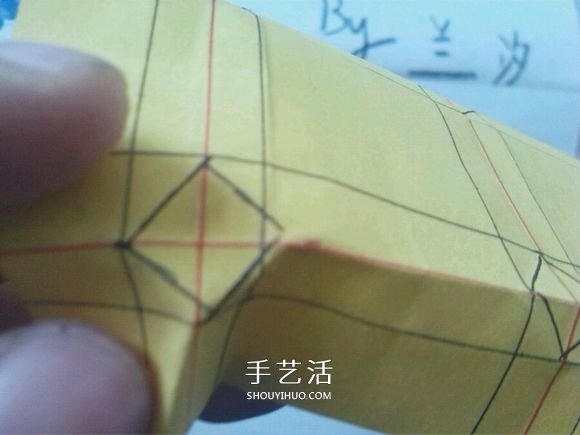 一張紙！手工折紙連體玫瑰花的折法圖解教程 -  rpnrmr.com