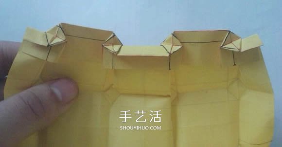 一張紙！手工折紙連體玫瑰花的折法圖解教程 -  rpnrmr.com