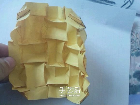 一張紙！手工折紙連體玫瑰花的折法圖解教程 -  rpnrmr.com
