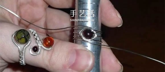 自制完美金屬絲作品 金屬絲繞線戒指DIY詳解 -  rpnrmr.com