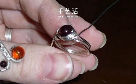 自制完美金屬絲作品 金屬絲繞線戒指DIY詳解 -  rpnrmr.com