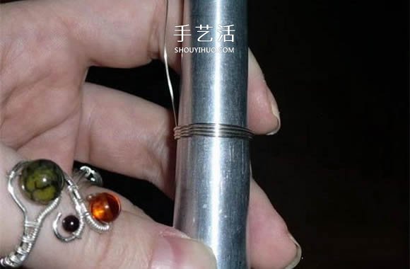 自制完美金屬絲作品 金屬絲繞線戒指DIY詳解 -  rpnrmr.com