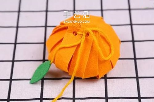 自制不織布南瓜包裝盒 布藝南瓜禮品盒做法 -  rpnrmr.com