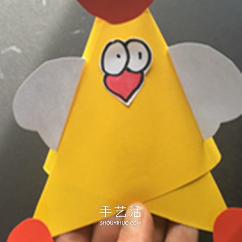 下蛋的母雞手工制作 簡(jiǎn)單卡紙做母雞的教程 -  rpnrmr.com