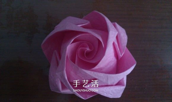 卷心式花心玫瑰花的折法 包括整形的經驗心得 -  rpnrmr.com