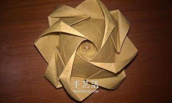 卷心式花心玫瑰花的折法 包括整形的經驗心得 -  rpnrmr.com