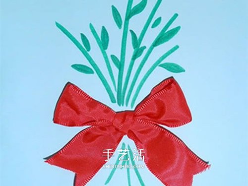 簡(jiǎn)單紐扣小手工 DIY漂亮母親節(jié)花束賀卡教程 -  rpnrmr.com