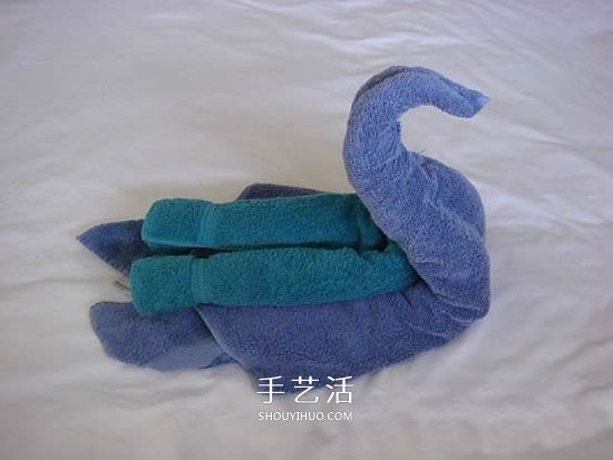 毛巾天鵝的折法圖解 客房浴巾毛巾折天鵝 -  rpnrmr.com