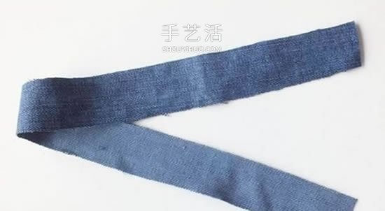 自制牛仔布手鏈的教程 牛仔布串珠手鏈做法 -  rpnrmr.com