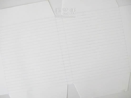 編織風(fēng)書皮的包法圖解 卡紙手工制作雙色書皮 -  rpnrmr.com