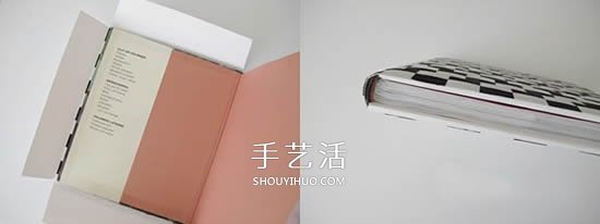 編織風(fēng)書皮的包法圖解 卡紙手工制作雙色書皮 -  rpnrmr.com