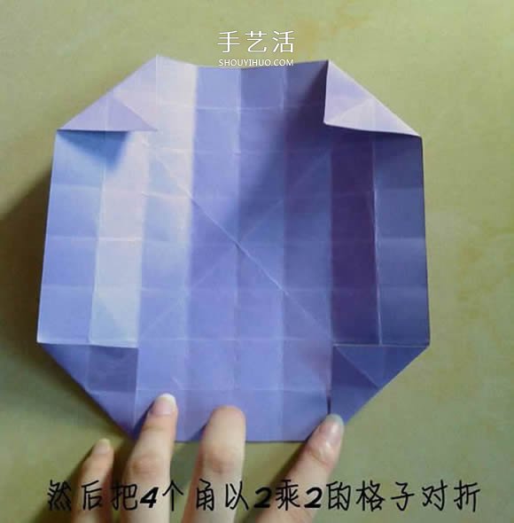 帶花心川崎玫瑰怎么折 折紙川崎玫瑰花的過程 -  rpnrmr.com