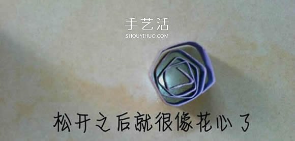 帶花心川崎玫瑰怎么折 折紙川崎玫瑰花的過程 -  rpnrmr.com