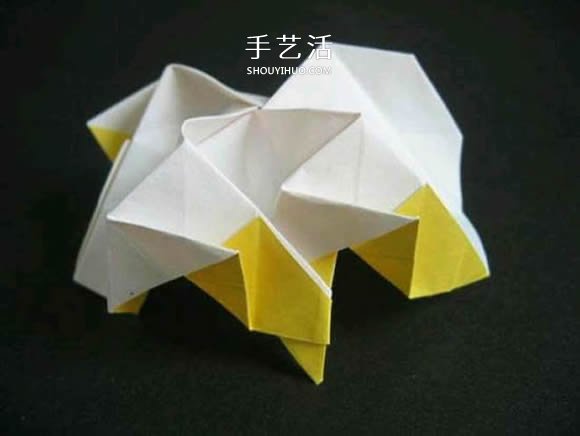 帶花心川崎玫瑰怎么折 折紙川崎玫瑰花的過程 -  rpnrmr.com
