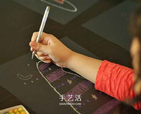 簡(jiǎn)單手繪巫師帽教程 做一張漂亮的萬(wàn)圣節(jié)賀卡 -  rpnrmr.com